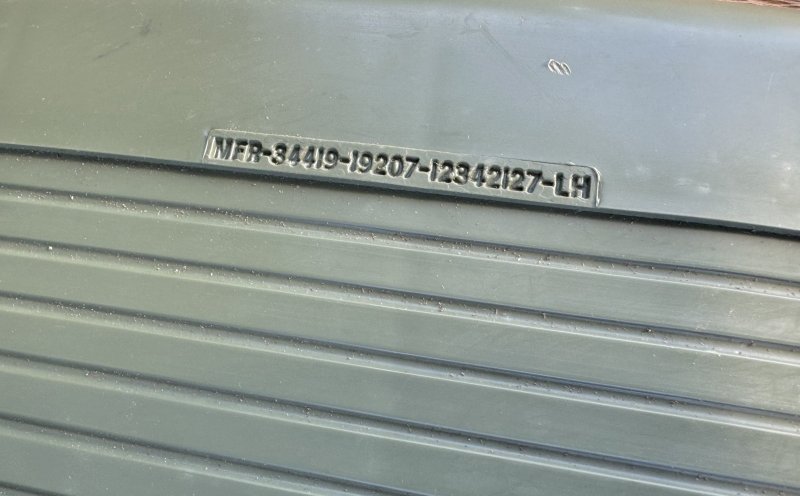 画像4: 米軍実物 ハンヴィー ハマー サイド ミラー　Left　左 (4)