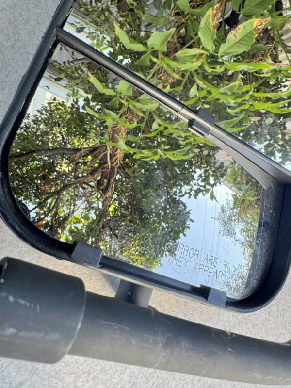 画像2: 米軍実物 ハンヴィー ハマー サイド ミラー Left　右　ブラック (2)