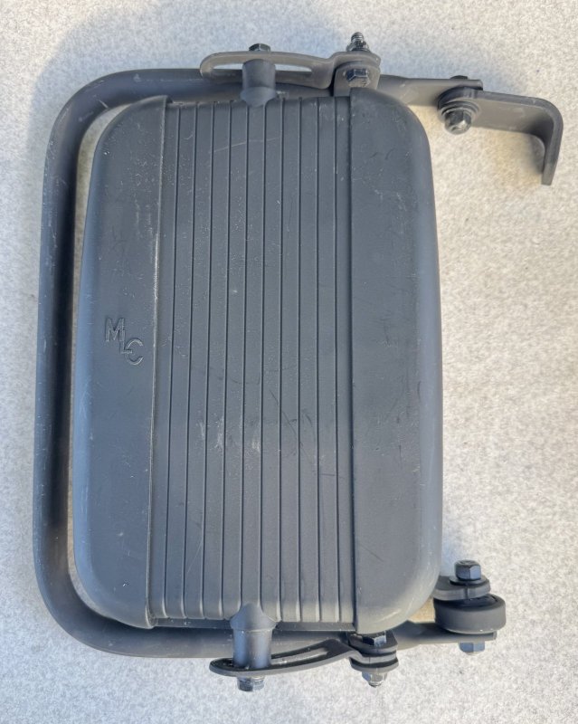 画像4: 米軍実物 ハンヴィー ハマー サイド ミラー Left　右　ブラック (4)