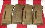 画像2: 米軍実物 MAGPUL PMAG 30 GEN M3 AR-15/M4/M16 30連マガジン   WINDOW 両窓 30rd マグ 5.56mm コヨーテタン　4個セット  (2)
