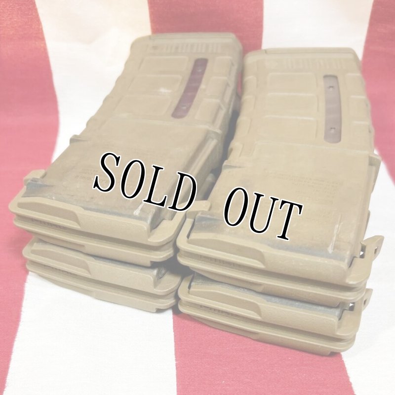 画像4: 米軍実物 MAGPUL PMAG 30 GEN M3 AR-15/M4/M16 30連マガジン   WINDOW 両窓 30rd マグ 5.56mm コヨーテタン　4個セット  (4)
