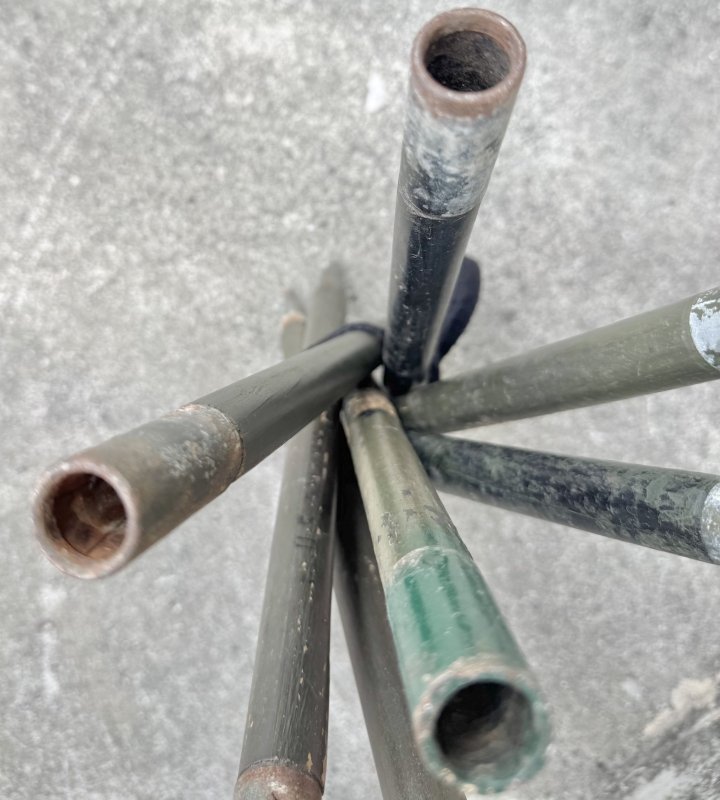 画像7: 米軍実物 ナム戦  シェルターハーフ テント ポール (7)