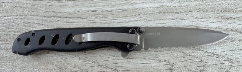 画像4: 米軍放出品 GERBER 折りたたみナイフ EVO Jr. ライナーロック式 (4)