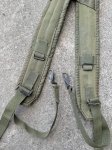 画像2: 米軍実物 LC-2 ナイロン Y型サスペンダー (2)