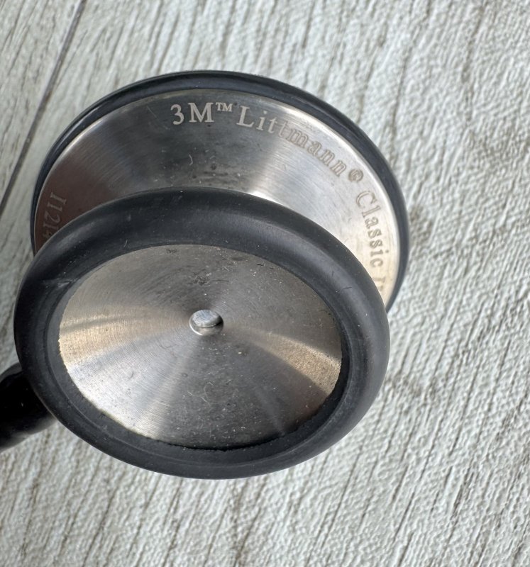 画像5: 米軍実物 3M Littmann Lightweight II S.E. 聴診器 三角形テイラーパーカッション レフハンマー (5)