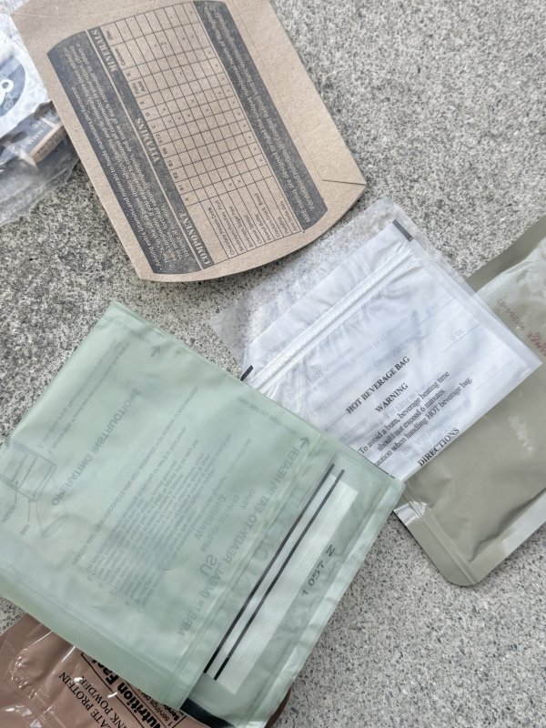 画像8: 米軍実物【SOPAKCO】MREレーション/戦闘食 MENU-12 ポーチ 2024年2月検 (8)