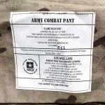 画像5: 米軍実物　ARMY COMBAT PANT　コンバットパンツ　 LARGE-LONG (5)