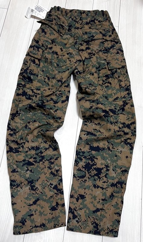 画像2: 海兵隊実物　USMC　ウッドランドマーパットパンツ　SMALL-REGULAR (2)