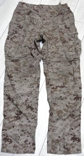 米軍実物 USMC デザートマーパットパンツ MEDIUM-LONG デザ-トマ