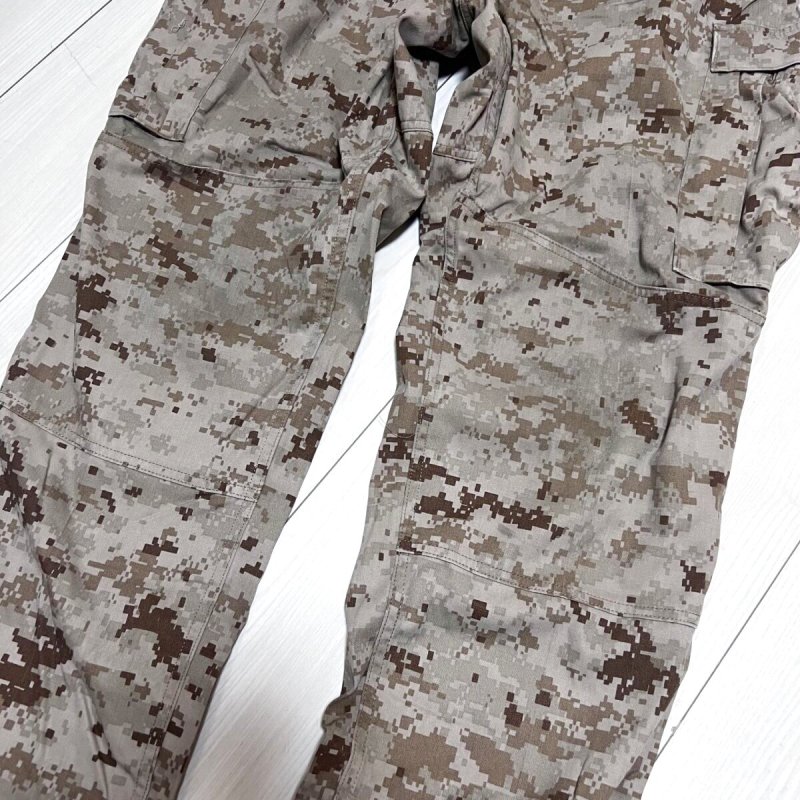 画像2: 米軍実物 USMC デザートマーパットパンツ　LARGE-LONG (2)