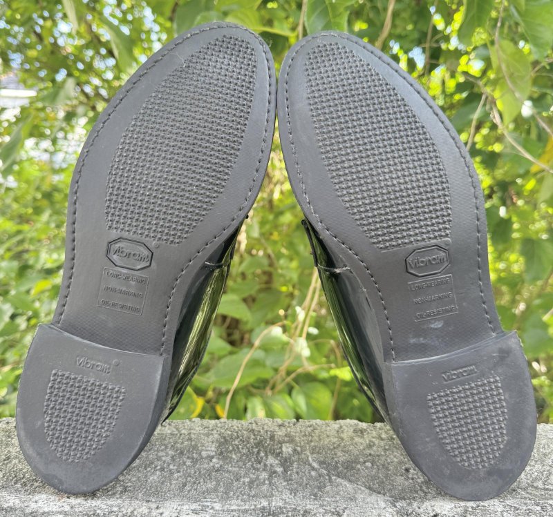 画像10: 米軍実物 CAPPS Enamel Service Shoes エナメル サービス シューズ (10)