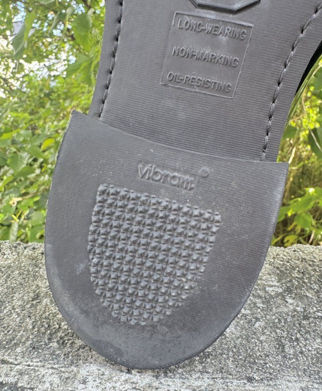 画像9: 米軍実物 CAPPS Enamel Service Shoes エナメル サービス シューズ (9)