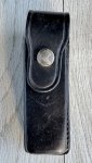 画像1: 米軍実物 9MM マガジン レザー ポーチ　　 (1)