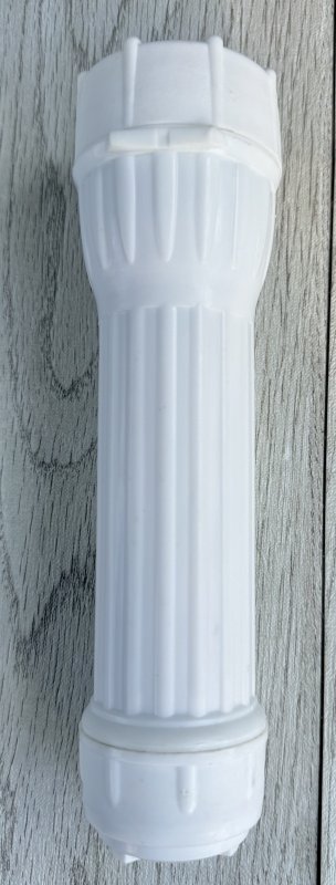 画像3: 米軍実物 Bright Star ホワイト プラスチック フラッシュ ライト (3)