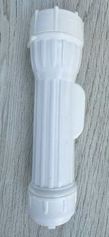 画像4: 米軍実物 Bright Star ホワイト プラスチック フラッシュ ライト (4)