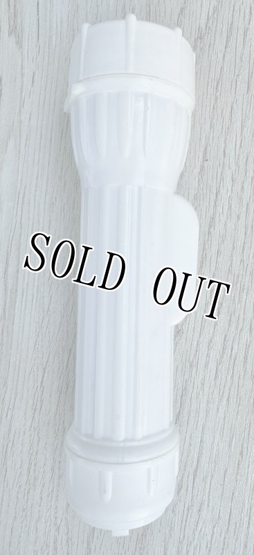 画像4: 米軍実物 Bright Star ホワイト プラスチック フラッシュ ライト (4)