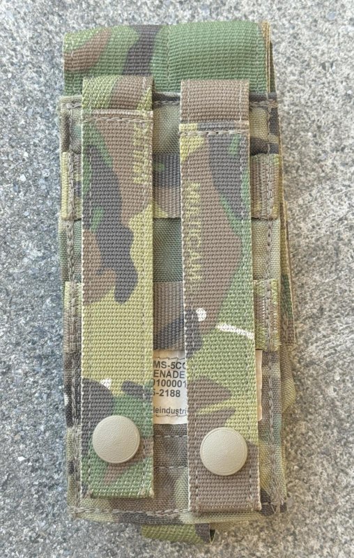画像4: 米軍実物 EAGLE Smoke Grenade Pouch  c  マルチカム SOFLCS  (4)