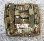 画像3: 米軍実物 EAGLE SOFLCS アドミン ポーチ   W/ FLASHLIGHT HOLDER V.2 マルチカム  (3)