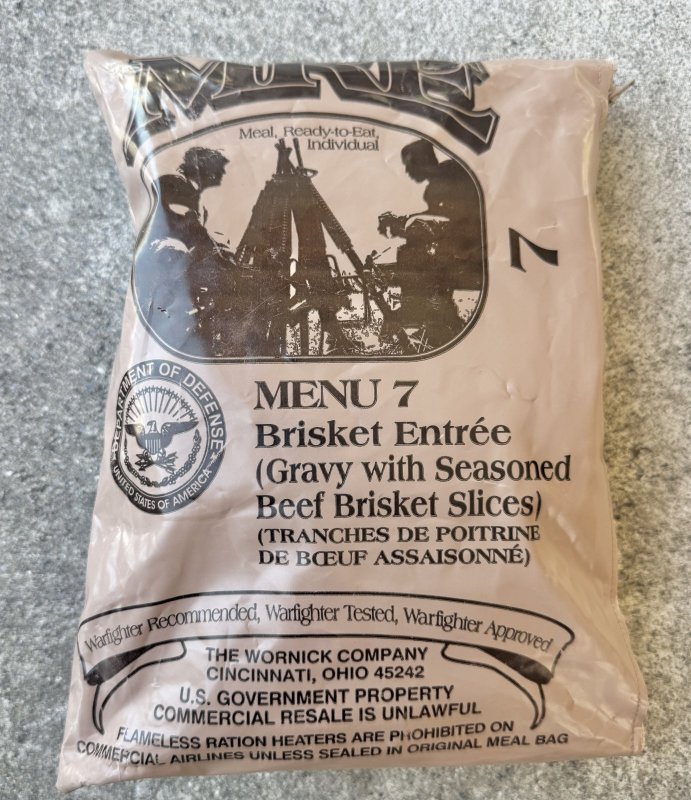 画像1: 米軍実物【ワーニック】MREレーション/戦闘食 ポーチ  (1)