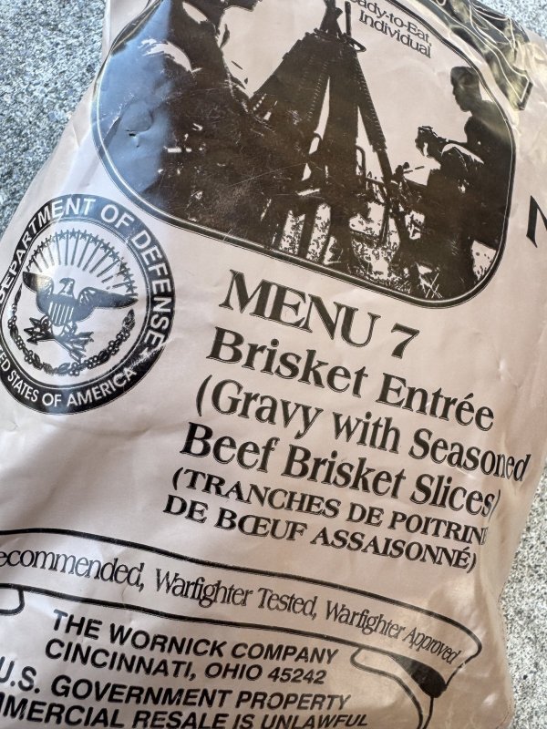 画像2: 米軍実物【ワーニック】MREレーション/戦闘食 ポーチ  (2)