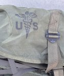 画像3: 米軍実物 M3 メディックバッグ 3ポーチコンパートメント USGI  (3)