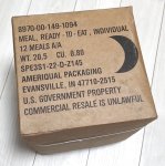 画像3: 米軍実物 2025年10月検【アメリカル】MREレーション非常食/戦闘食 MENU-B (3)