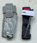 画像1: 米軍実物 ターニケットキャリア C-A-T 止血帯/ポーチABU (1)