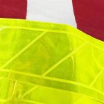 画像2: 米軍実物 反射 リフレクション べルト イエロー (2)