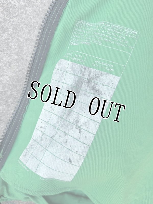 画像19: 米軍放出品,LIFE RESERVER VEST  グリーン　L (19)