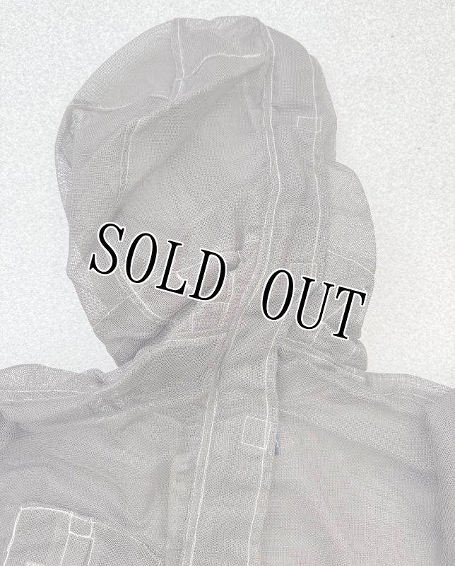 画像7: 米軍実物 ヴィンテージ  マイクロ波放射防護カバーオール  メッシュ SCOVILL GRIPPER ジップ (7)