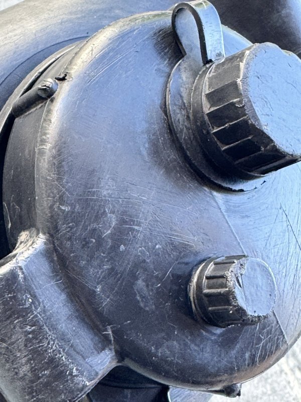画像8: 米軍実物 WATER タンク　(プラスチック) ブラック　❷ (8)