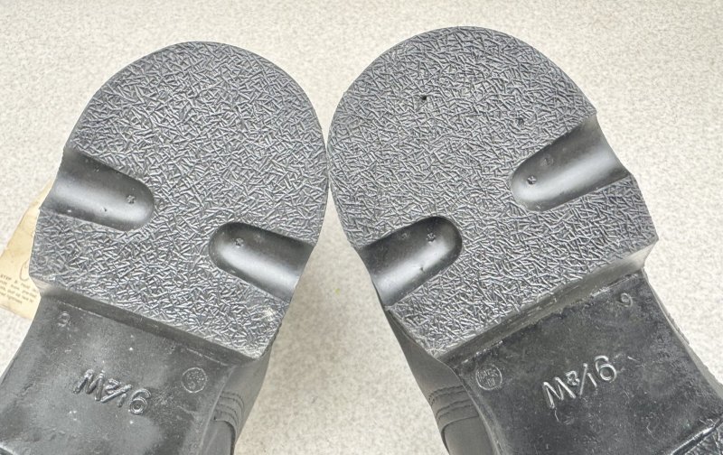 画像9: アメリカ軍実物 スピードレース コンバット レザーブーツ  (9)