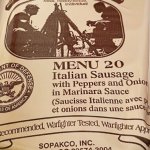 画像4: 米軍実物 2024年検【SOPAKCO】MREレーション/戦闘食 3個セット キャンプ 車中泊 (4)