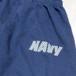 画像2: 米軍実物 U,S,NAVY　スウェット　トレーニング　パンツ　MEDIUM (2)