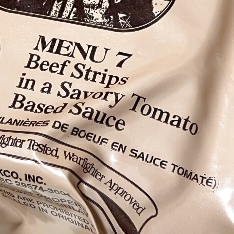 画像4: 米軍実物 2024年検【SOPAKCO】MREレーション/戦闘食 5個セット キャンプ 車中泊 (4)