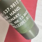 画像4: 米軍実物 ９BANG フラッシュグレネード  (4)