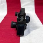 画像6: 米軍実物 M4/M16 キャリングハンドル リアサイト (6)