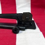 画像4: 米軍実物 M4/M16 キャリングハンドル リアサイト (4)