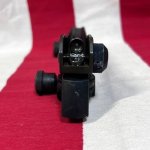 画像6: 米軍実物 M4/M16 キャリングハンドル リアサイト (6)
