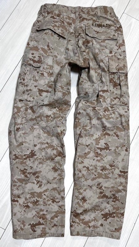 画像3: 米軍実物 USMC デザートマーパットパンツ　SMALL-SHORT (3)