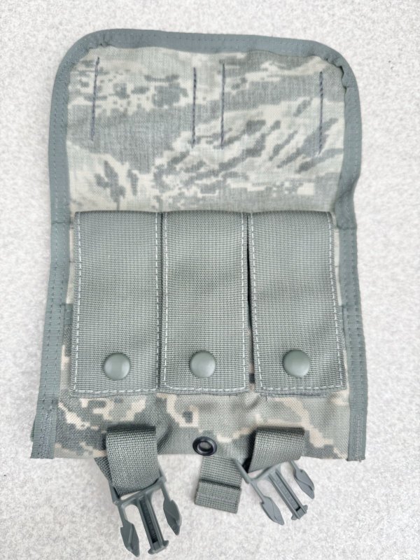 画像2: 米空軍実物 放出品 GCS製 DF-LCS トリプル40mm グレネード ABU ポーチ (2)