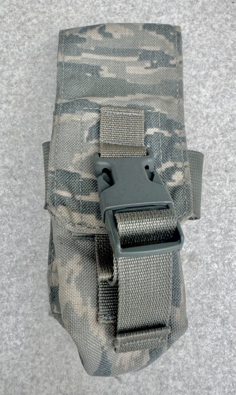 画像1: 米空軍実物 放出品 GCS製 DF-LCSトリプルマガジン ポーチ ABU ポーチ (1)