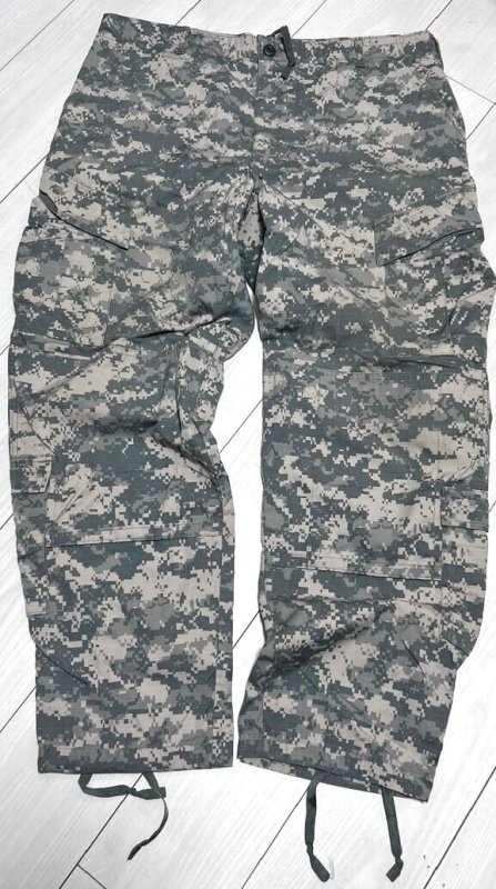 画像1: 米軍実物 US ARMY ACU　パンツ　LARGE-SHORT (1)