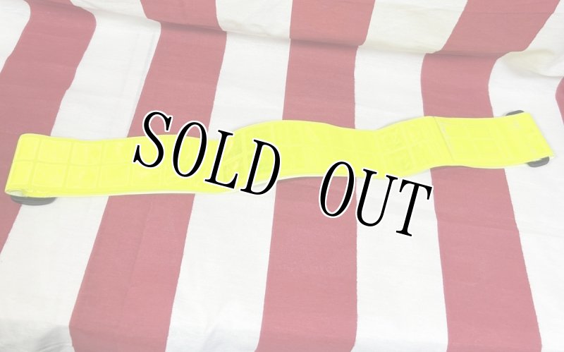 画像2: 米軍実物 反射 リフレクション べルト イエロー (2)