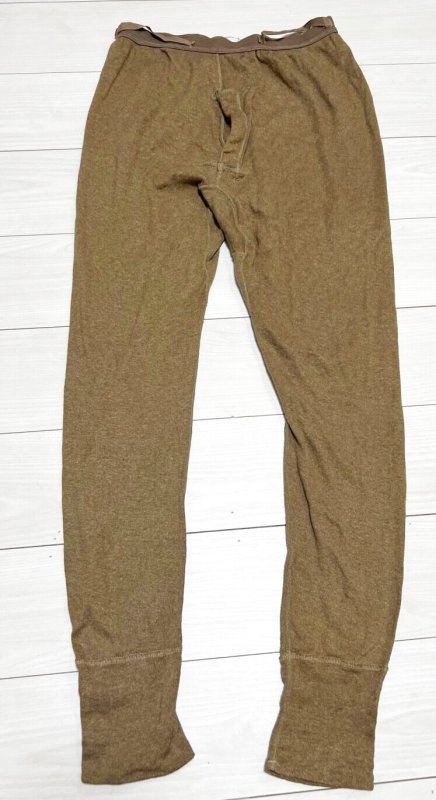 画像1: 米軍実物 DRAWERS,COLD WEATHER,MENS,　LARGE (1)
