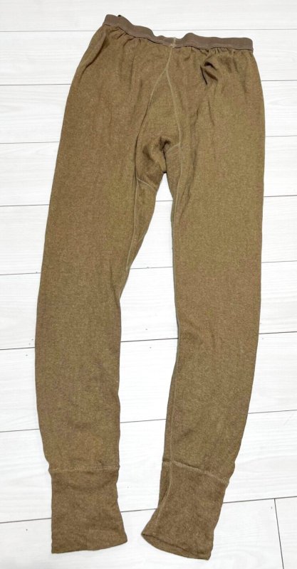 画像2: 米軍実物 DRAWERS,COLD WEATHER,MENS,　LARGE (2)