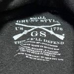 画像5: 米軍放出品 GRUNT STYLE　スウェットパーカー　SMALL (5)