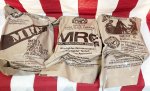 画像1: 米軍実物  2025年検 【アメリカル社】 MREレーション/戦闘食 3個セット (1)