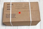 画像1: 米軍実物 2025年10月検【アメリカル】MREレーション非常食/戦闘食 MENU-B (1)