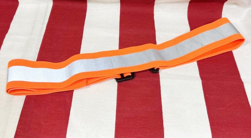 画像2: 米軍放出品 反射リフレクション　べルト (2)